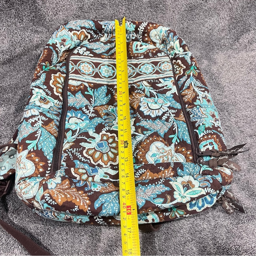 Vintage Vera Bradley Java Paisley pattern backpac… - image 3